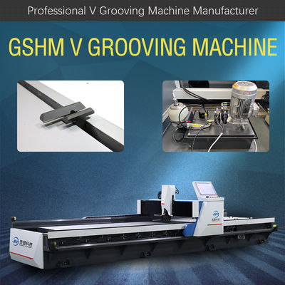 ποιότητας  Hydraulic V Cutting Machine For Shower Room Frames High Speed V Grooving Machine Εργοστάσιο