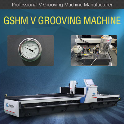 ποιότητας  Efficient High Speed V Grooving Machine V Groover Machine For Shower Room Frame Εργοστάσιο