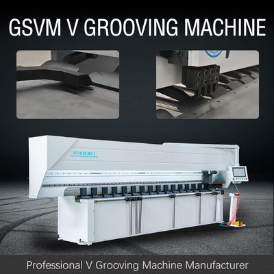 μηχανή αυλάκωσης 4000mm CNC Β για το μέταλλο διακοσμήσεων που αυλακώνει τη μηχανή