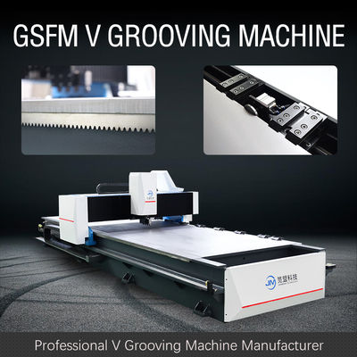 Μηχανή υψηλής ταχύτητας CNC V Grooving για τη βιομηχανία διακόσμησης από ανοξείδωτο χάλυβα - μοντέλο 1225